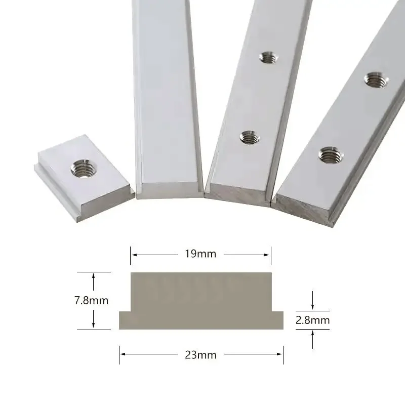 Aluminum T-Track Slider for Woodworking Projects 4 Aluminum T-Track Slider for Woodworking Projects - Image 4
