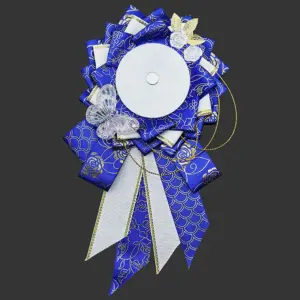 Vibrant Fabric Badge Holder with Butterfly Motif 19 S428ab87b40f24c4fb4c489e6308614a1N