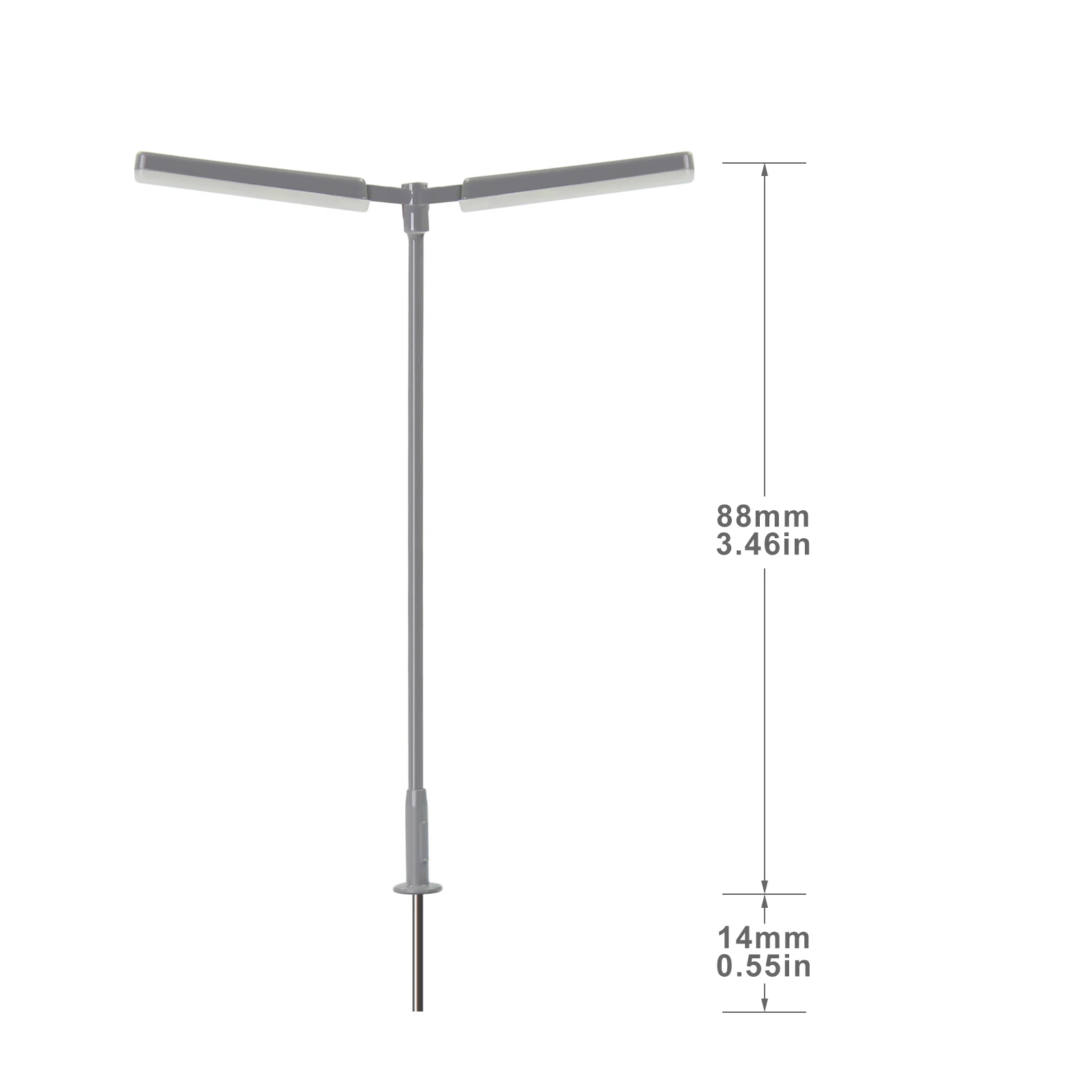 HO Scale Street Lamp Set with LEDs 6 HO Scale Street Lamp Set with LEDs - Image 6