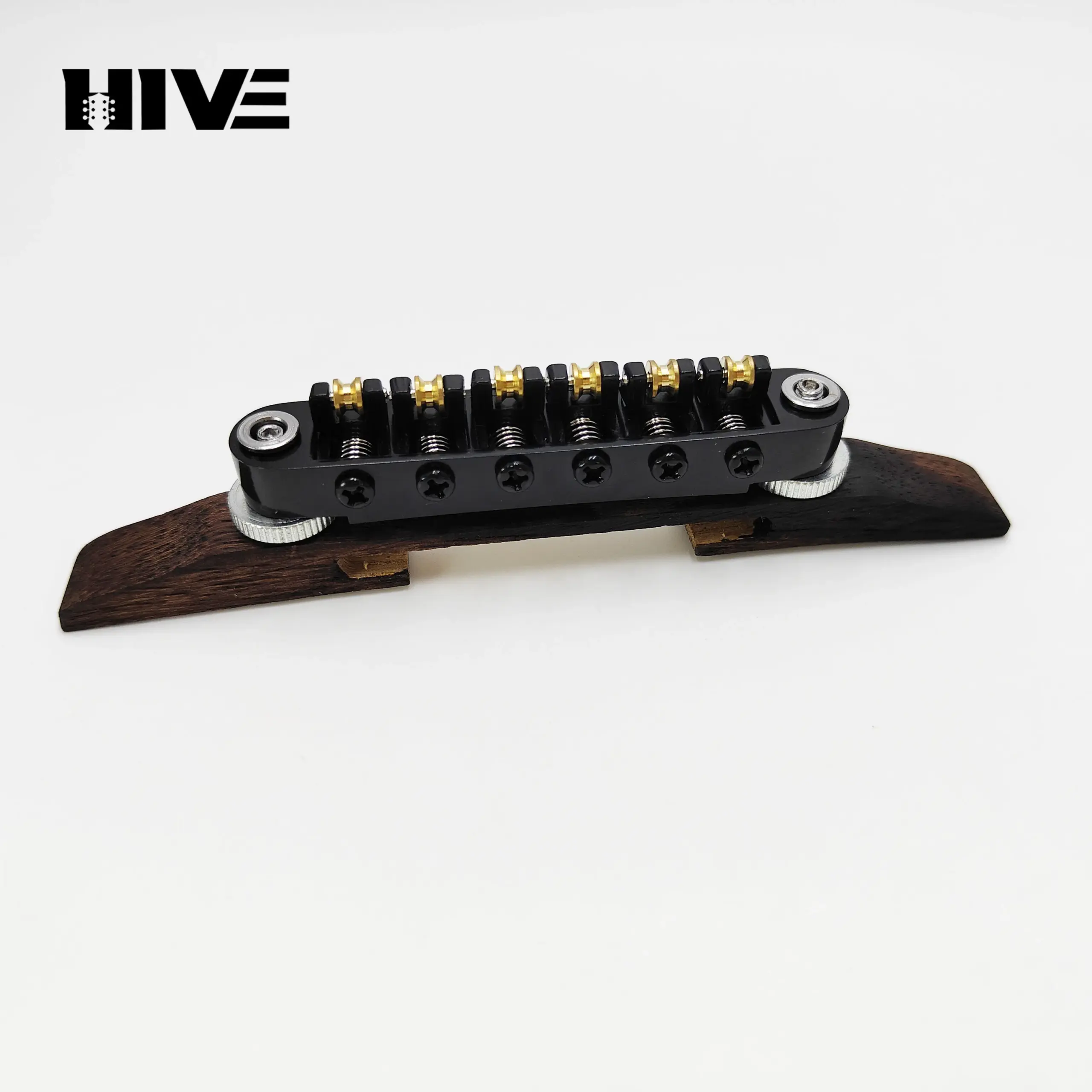 Adjustable Guitar Bridge with Wood Base 7 Adjustable Guitar Bridge with Wood Base - Image 7
