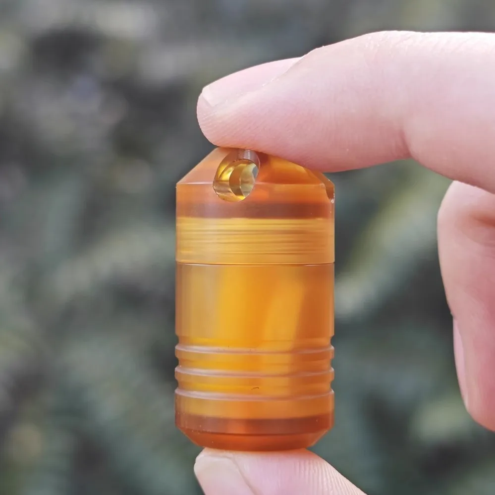 Titanium Alloy Waterproof Pill Bottle for Travel 7 Titanium Alloy Waterproof Pill Bottle for Travel - Image 7