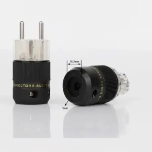 Premium EU Audio Power Plug for DIY Cables 18 S431613ac387743bbadf3c8902ccc8e699