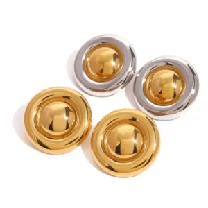 Versatile Stainless Steel Earrings Set 18 S4316d644440041778c73622b7fb850f5K