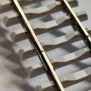 HO Curved Railway Tracks Set (15° Arc, 4 Pieces) 10 S431c7823ec62480cb3e906d7d07d449d1