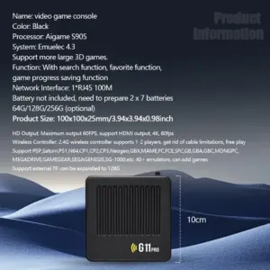 G11 Pro Retro Gaming Console 4K HDMI 14 S431d42eac7224ce3baf683937d6ee803l 1