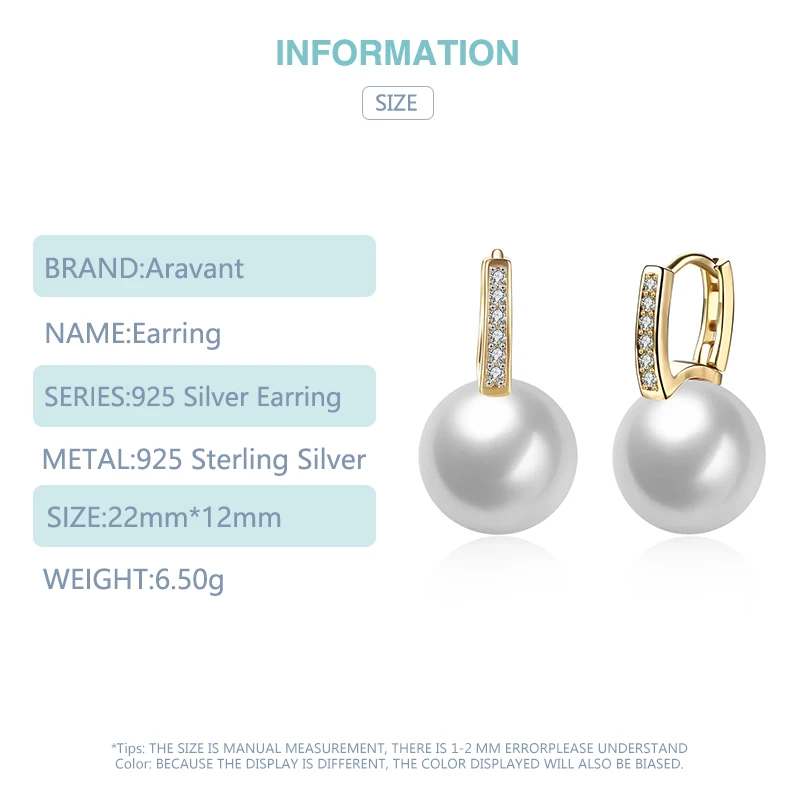 Elegant Pearl Drop Earrings in Gold, Silver, Rosé 6 Elegant Pearl Drop Earrings in Gold, Silver, Rosé - Image 6