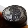 Mercury Dime Replica Mold with Vintage Finish