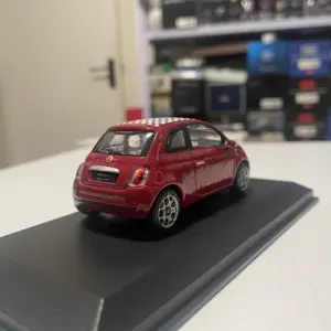1:43 Fiat 500 Nuova Alloy Model in Red 9 S43357cc0c106449588ce03ff355dfd812