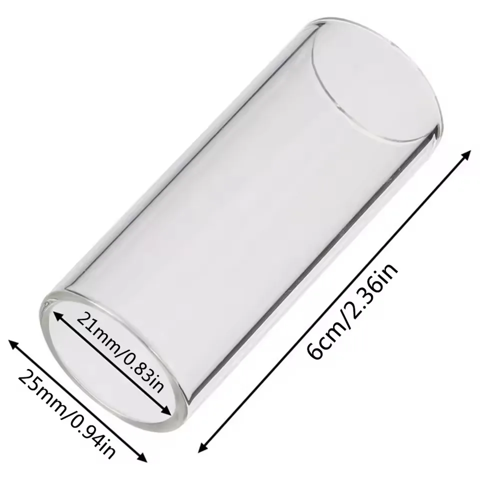 Stainless Steel Guitar Slide Bar, 60mm 2 Stainless Steel Guitar Slide Bar, 60mm - Image 2