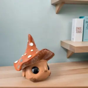 Whimsical Mushroom Elf Resin Figurine 10 S434d9b0c3f6345eebcfc5399b5b42ebaC