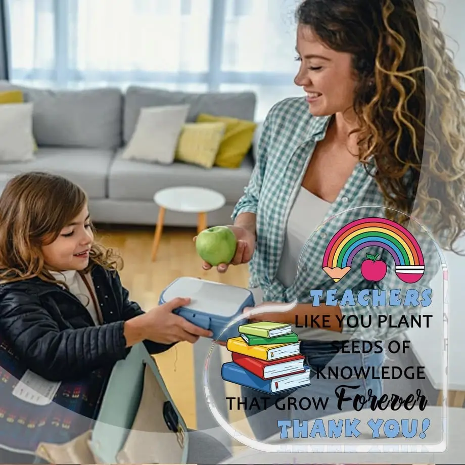 Vibrant Teacher Appreciation Acrylic Plaque 3 Vibrant Teacher Appreciation Acrylic Plaque - Image 3