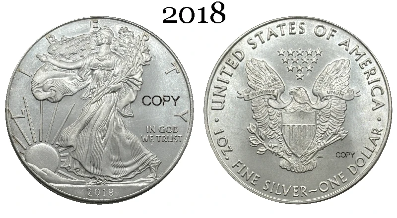 Patriotic Liberty Eagle Replica Coin 5 Patriotic Liberty Eagle Replica Coin - Image 5