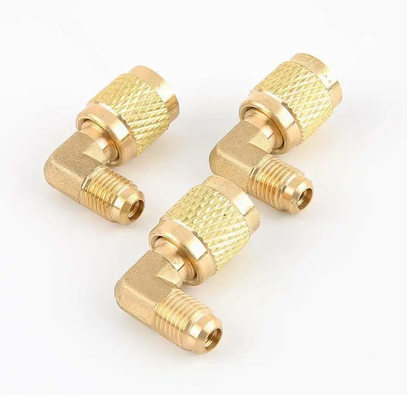 Copper HVAC Refrigerant Adapter with 90/180° Elbow 4 Copper HVAC Refrigerant Adapter with 90/180° Elbow - Image 4