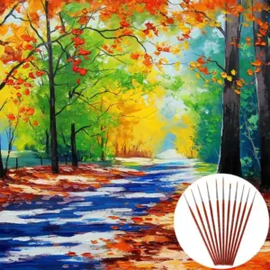 Professional Set of Fine Detail Paint Brushes 7 S438d7c169b514e9085a6a411d61976cbe