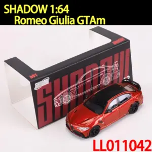 Romeo Giulia GTAm Diecast Model 1/64 Scale 18 S4395ff14882148fcb877687e1d1f02c8u