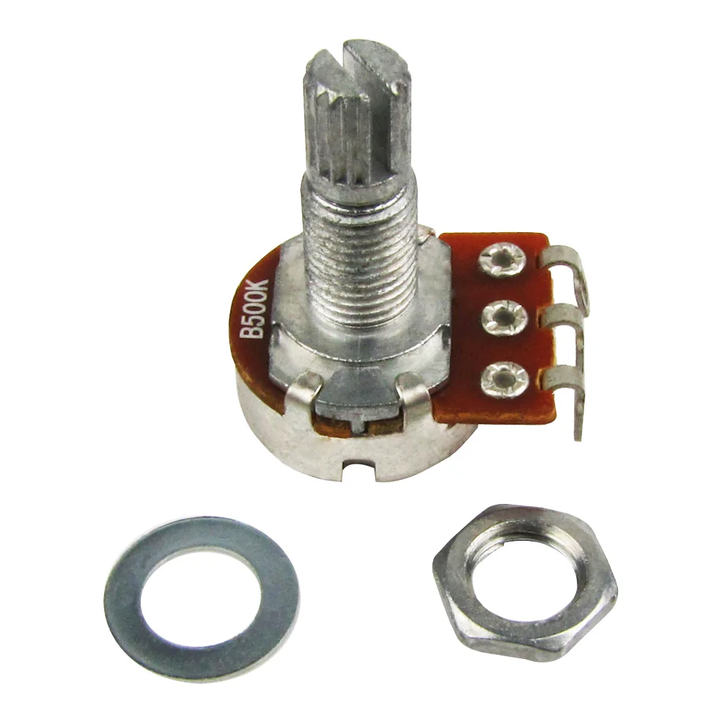 Premium 8-Piece Guitar Mini Potentiometer Set 4 Premium 8-Piece Guitar Mini Potentiometer Set - Image 4