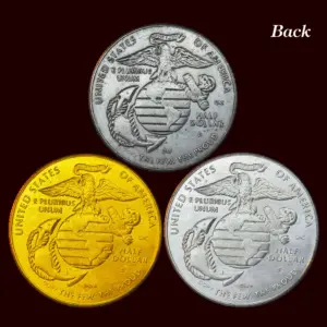 US Marine Corps 250th Anniversary Copper Medal 7 S43983fff09404f289a5af12dcc383526S