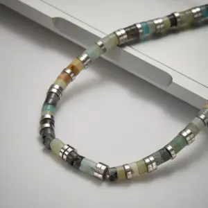 Stainless Steel Beaded Men's Bracelet JDB0111021 12 S4398440ebcf445168de5b7cd32aa8da7h