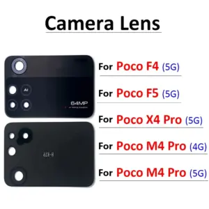 Xiaomi Rear Camera Glass Lens for Poco F4, X4, M4 Pro