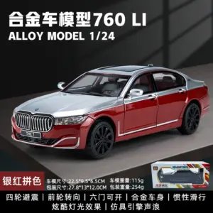 BMW 7 Series 760Li Diecast Model 1/24 Scale 15 S43b18207939344359b96aade2f61ec51E