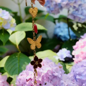 Stainless Steel Butterfly Charm Bracelet 12 S43b81f4823114b808d74f0eda38bf6d6q