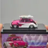 Vibrant Pink Volkswagen Beetle Diecast Model
