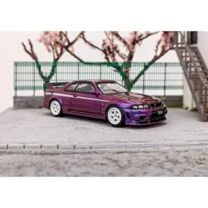 Nissan R33 Skyline GT-R 400R Diecast Model 1:64 7 S43be703256444c2d909182333b22a51ek