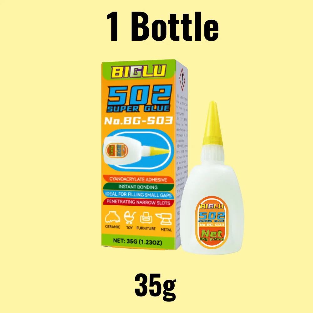 BIGLU 502 Super Glue 15/35ml Precision Bonding 10 BIGLU 502 Super Glue 15/35ml Precision Bonding - Image 10