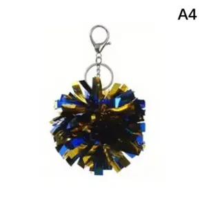 Colorful Cheerleader Keychain with Foil Charm 17 S43d3012202fd417e8771ee80eba9186fM