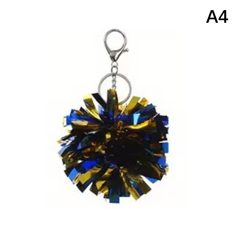 Colorful Cheerleader Keychain with Foil Charm 8 Colorful Cheerleader Keychain with Foil Charm - Image 8