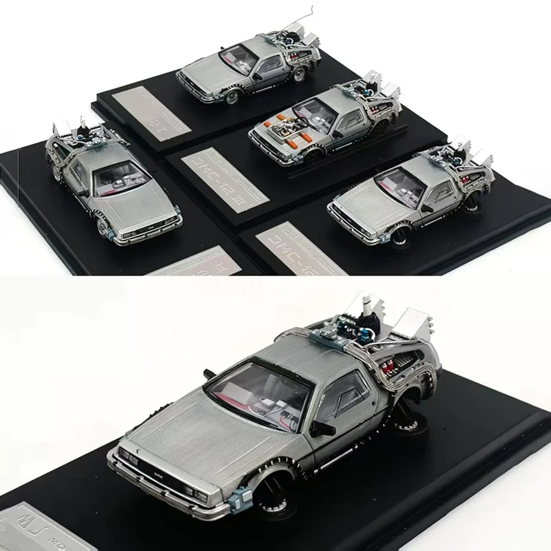 Back To The Future DeLorean 1:64 Scale Model 2 Back To The Future DeLorean 1:64 Scale Model - Image 2