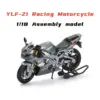 1:18 Scale Racing Motorcycle Assembly Model