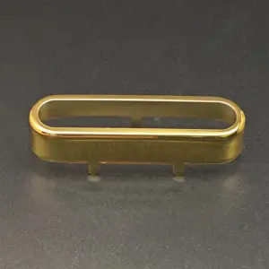 Brass Guitar Pickup Covers Set (10 Pieces) 15 S440860eda8d34ca6a11015af643a0a8dQ