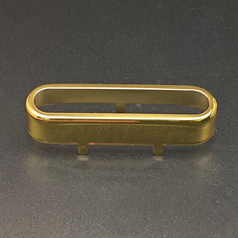 Brass Guitar Pickup Covers Set (10 Pieces) 8 Brass Guitar Pickup Covers Set (10 Pieces) - Image 8