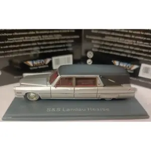 Vintage Cadi S&S Landau Hearse Model 1:87 Scale 6 S440d146465164771a6c5be684a0d7918n