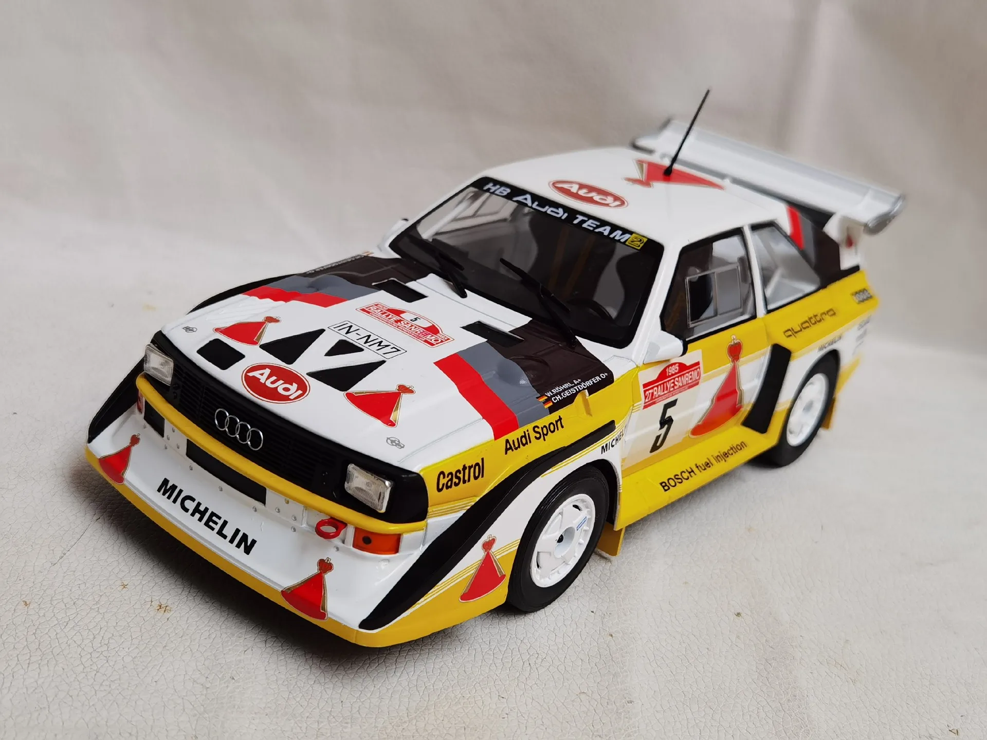 Audi Quattro Diecast Model 1/18 Scale 1 Audi Quattro Diecast Model 1/18 Scale