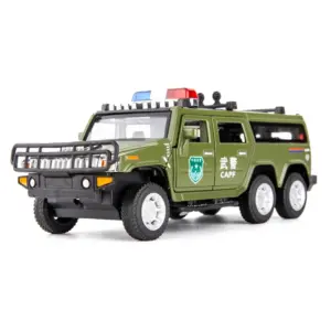 1:32 Scale Police Hummer Model with Lights 18 S44176f724ce84b48b86b5eb404cea4f1u