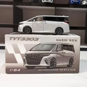 2023 Toyota Alphard 1:64 Diecast Model Black 9 S4425684112a141448ae2b603175b5218r