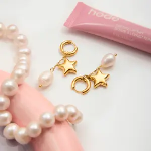 Stainless Steel Star Pearl Earrings 12 S442604d085c84f749df91c53d1dc7830h