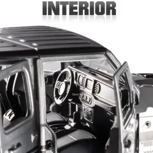 Vibrant 1:22 Scale Jeep Rubicon Diecast Model 13 S443b5c92c952472cb8ff491a73ab9572S