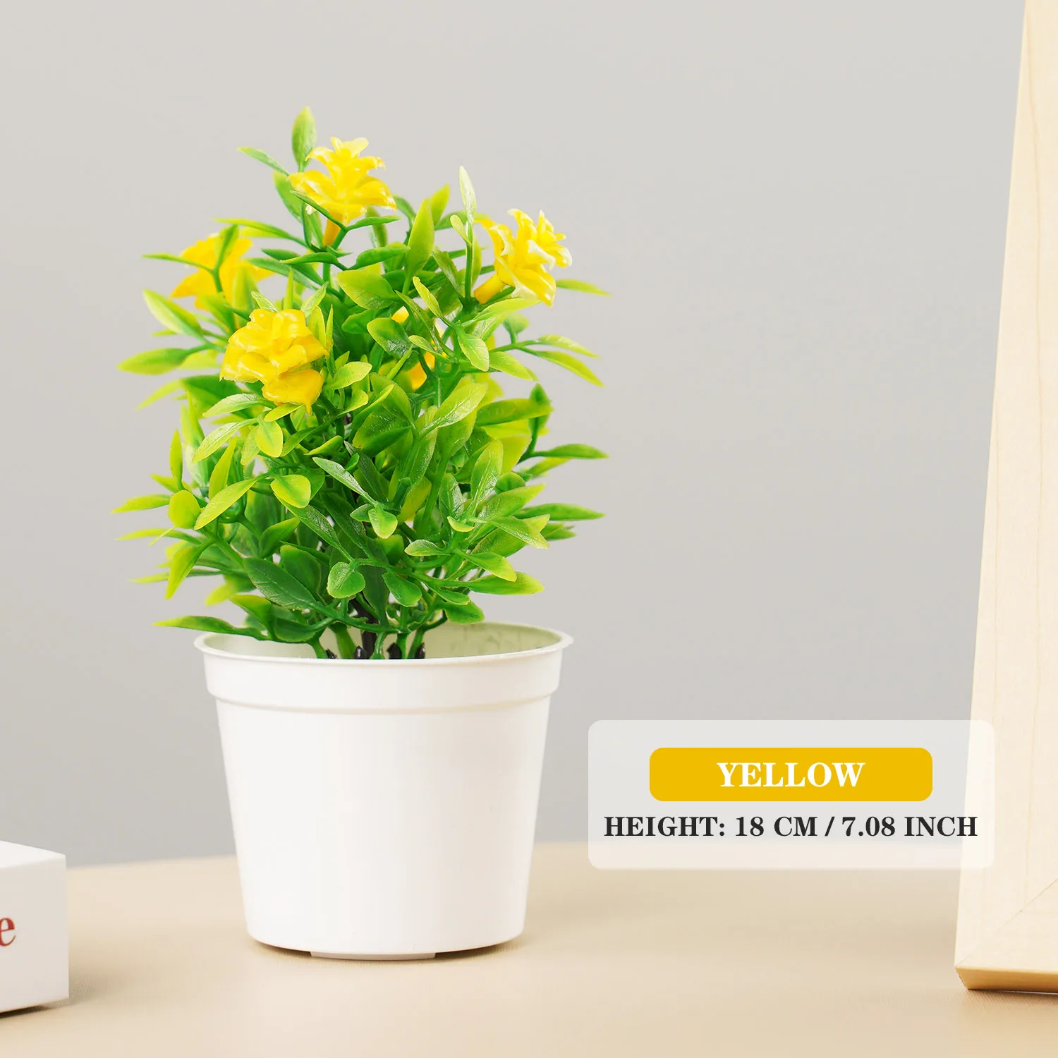 Artificial Bonsai Tree with Vibrant Flowers 10 Artificial Bonsai Tree with Vibrant Flowers - Image 10