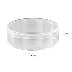 Clear Round Storage Boxes for Organization 14 S444b3143e2d74c97a0577d43903168b6X