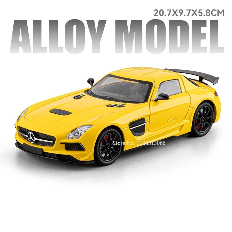 1:24 Scale Diecast Supercar Model 7 1:24 Scale Diecast Supercar Model - Image 7