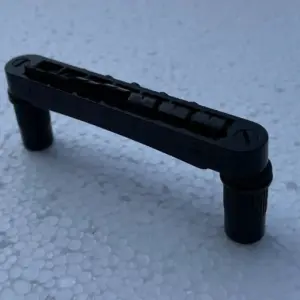 Black 7-string Electric Guitar Bridge 9 S4456286462f24e89ba45a91d9d202e9ai