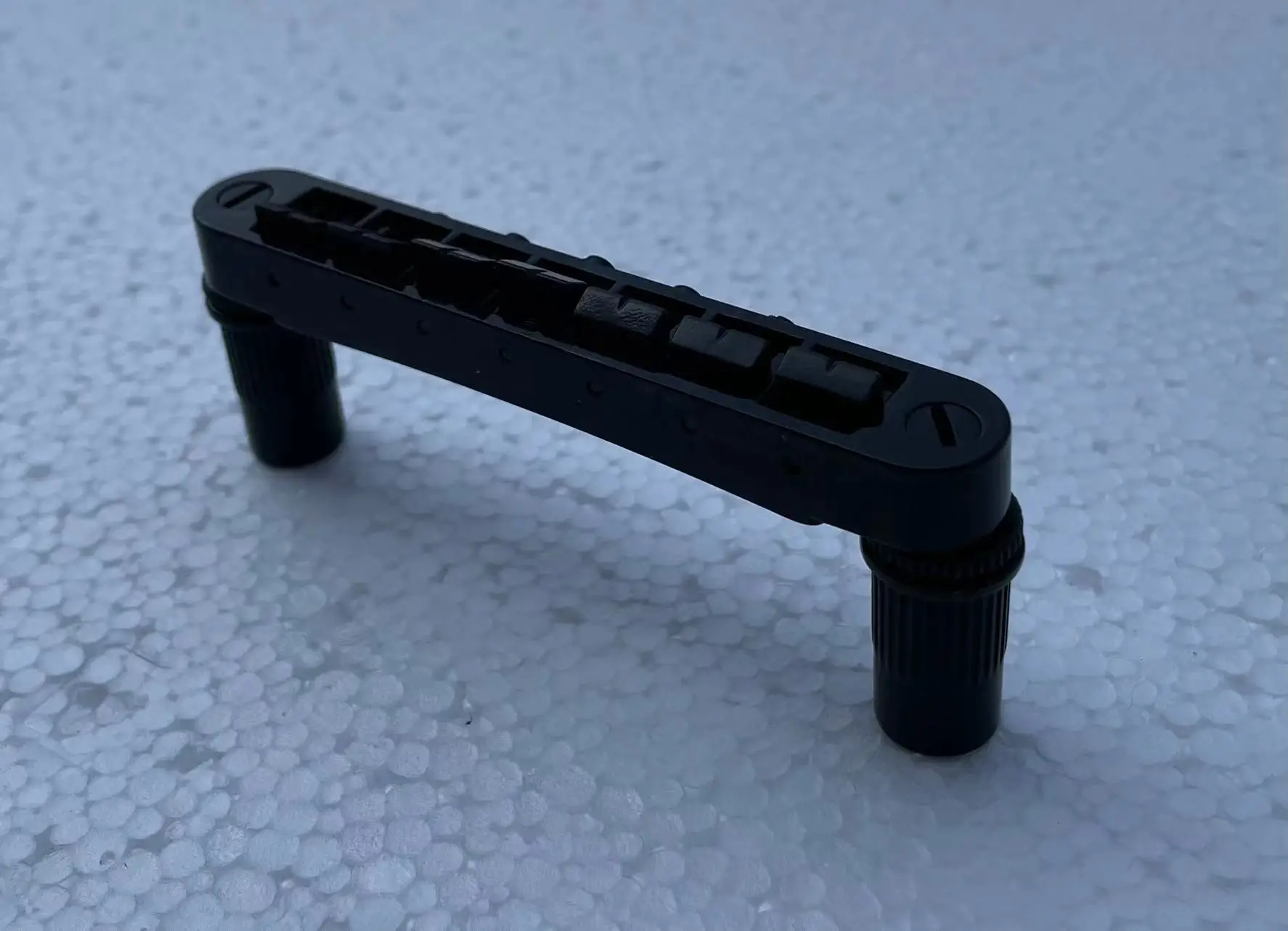Black 7-string Electric Guitar Bridge 4 Black 7-string Electric Guitar Bridge - Image 4