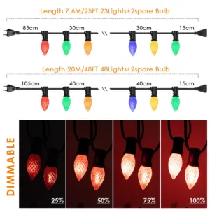 Vibrant Connectable LED Christmas String Lights 14 S445cb9b8c90344b0ab1cf42bc2736e93j