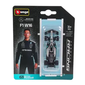 Mercedes-AMG F1 W16 1:64 Scale Diecast Model 15 S445cfddcf5214fb288f64841d41d7bc9b