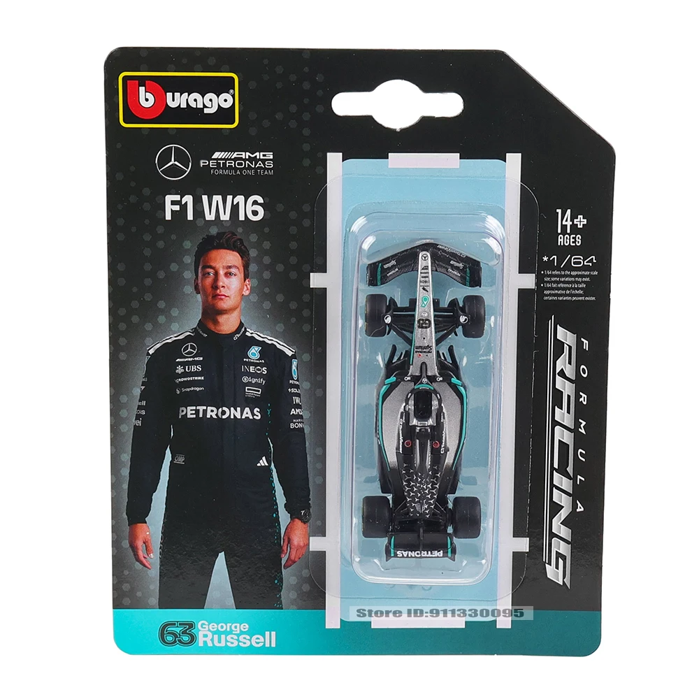 Mercedes-AMG F1 W16 1:64 Scale Diecast Model 6 Mercedes-AMG F1 W16 1:64 Scale Diecast Model - Image 6