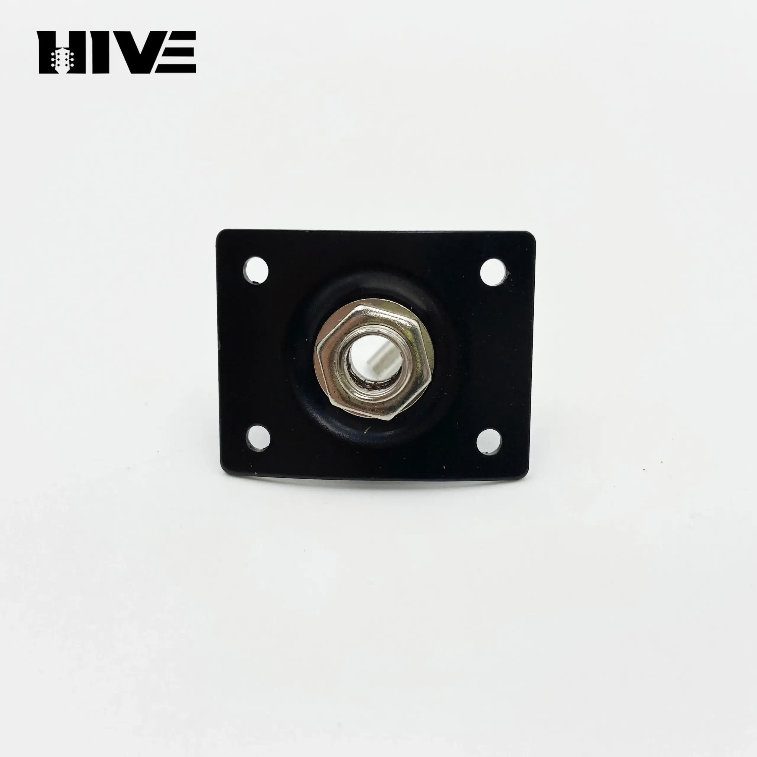 Square Electric Guitar Output Jack in Gold, Silver, Black 7 Square Electric Guitar Output Jack in Gold, Silver, Black - Image 7