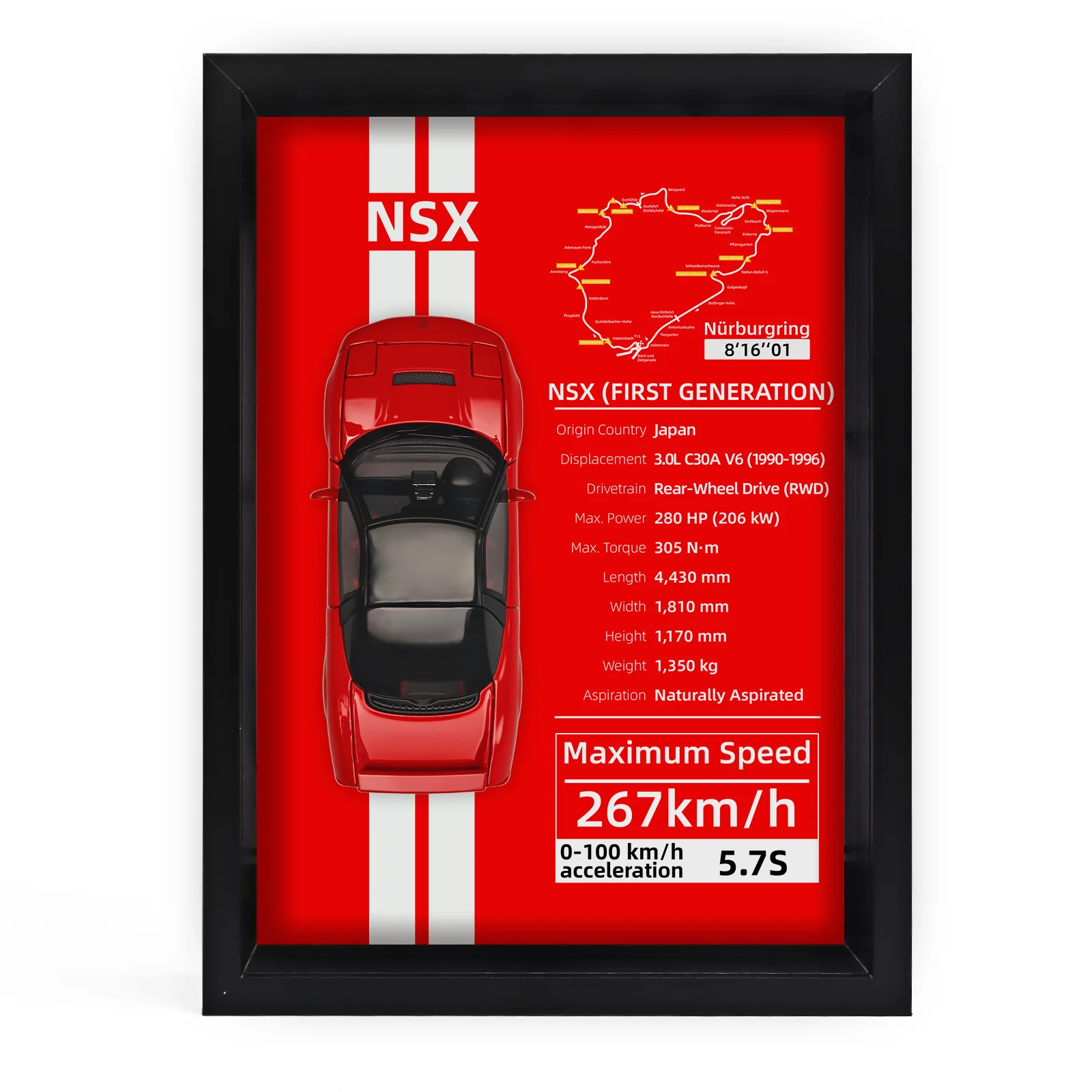 1:32 Scale 3D Car Frame Display 7 1:32 Scale 3D Car Frame Display - Image 7